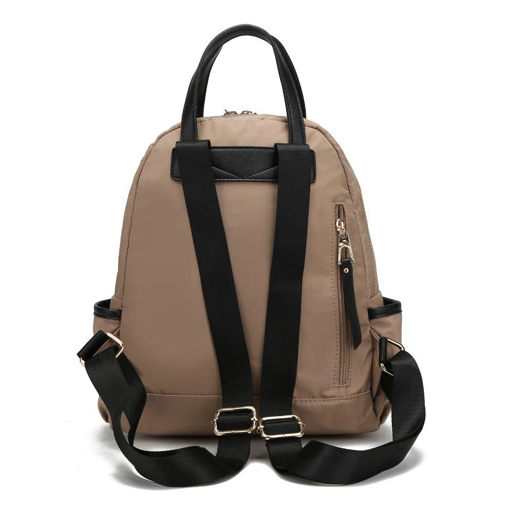 MKF Collection By Mia K. Greer Nylon Backpack Multi Pockets 4