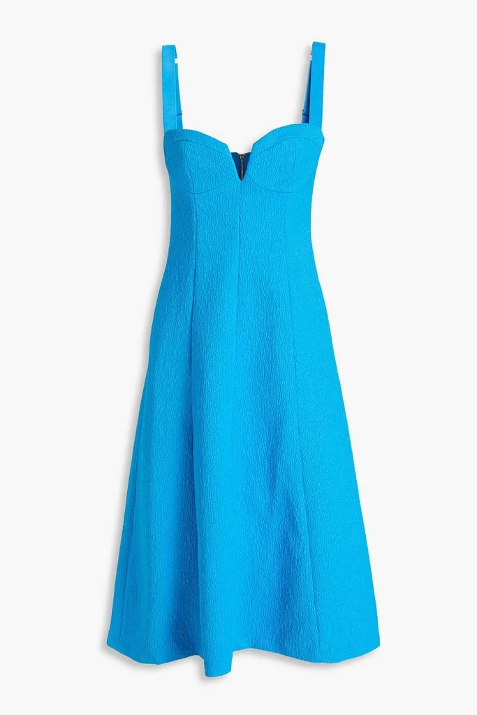 REBECCA VALLANCE Hermosa cloqué midi dress 1