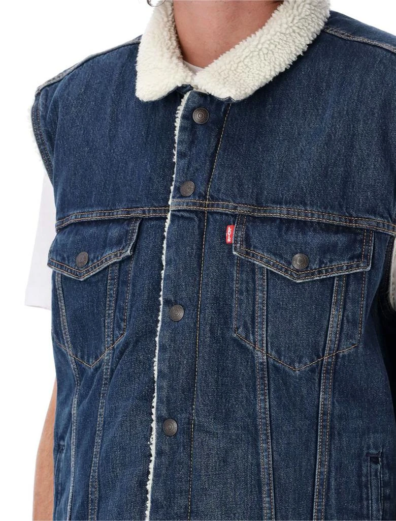 Levi's Levi'S Sherpa Type Iii Trucker Vest 3
