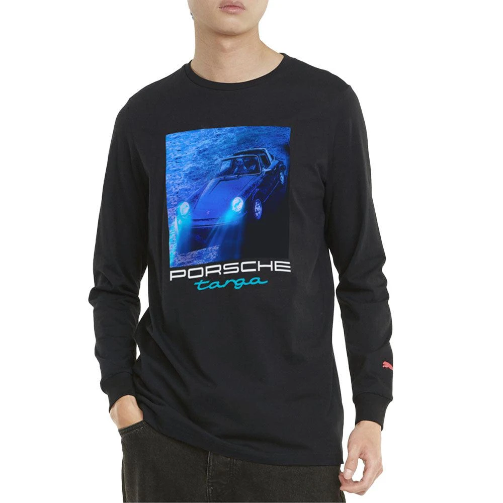 Puma Pl Statement Graphic Crew Neck Long Sleeve T-Shirt 1