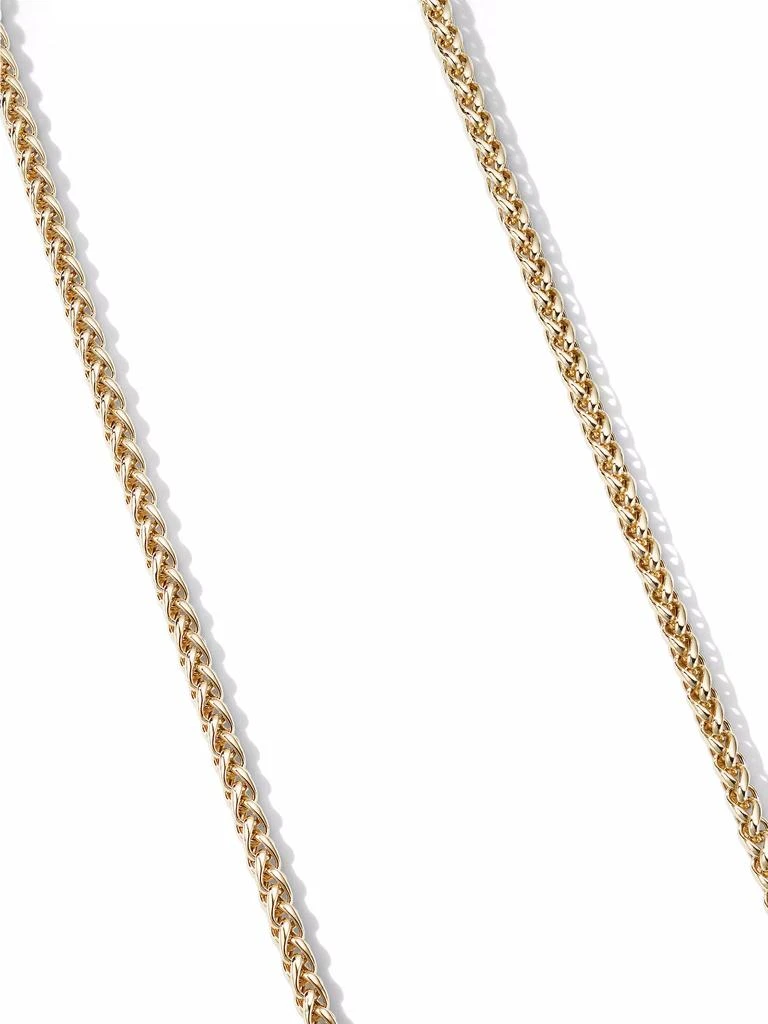 David Yurman Wheat Chain Necklace in 18K Yellow Gold, 4MM 2