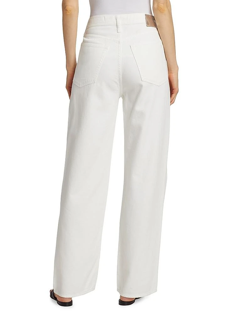 Rag & Bone Featherweight Logan Mid-Rise Wide-Leg Jeans 5