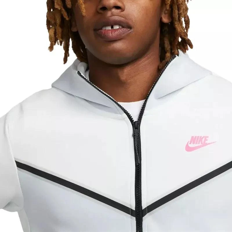 NIKE Veste De Survêtement Nike Tech Fleece Full Zip - Blanc - Homme 3