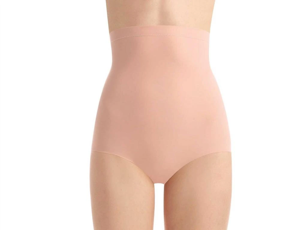 Commando Classic Control High-Waisted Brief In Brut Rose 1