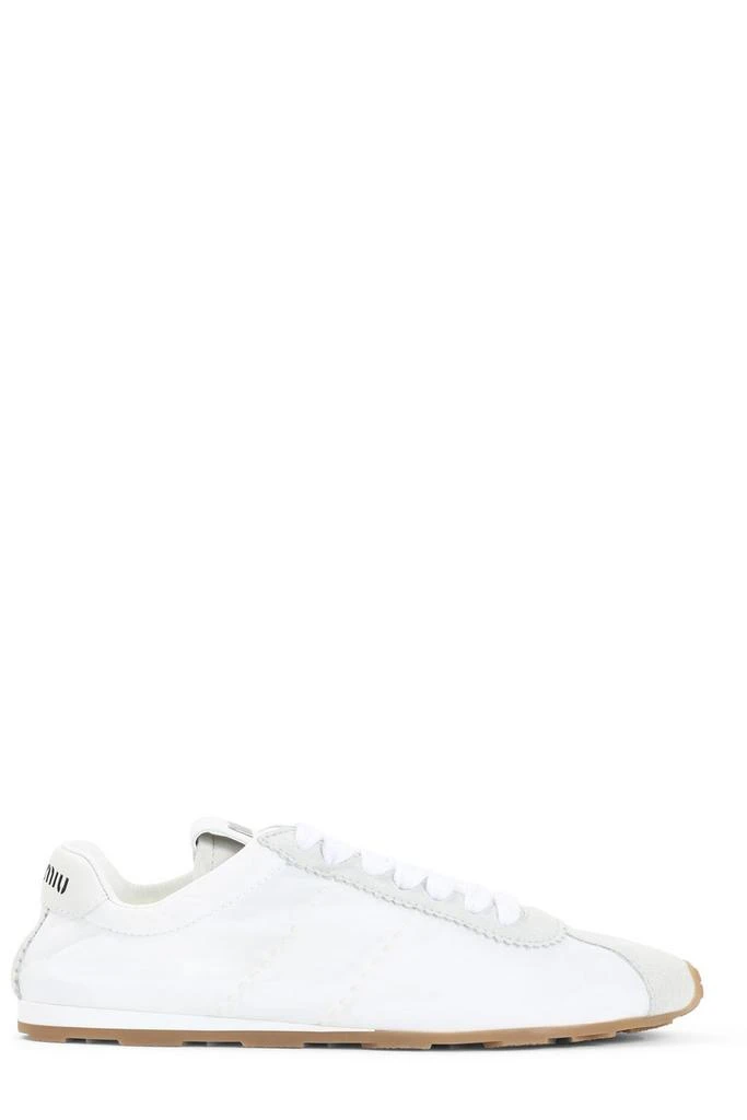 Miu Miu Miu Miu Plume Lace-Up Sneakers 1