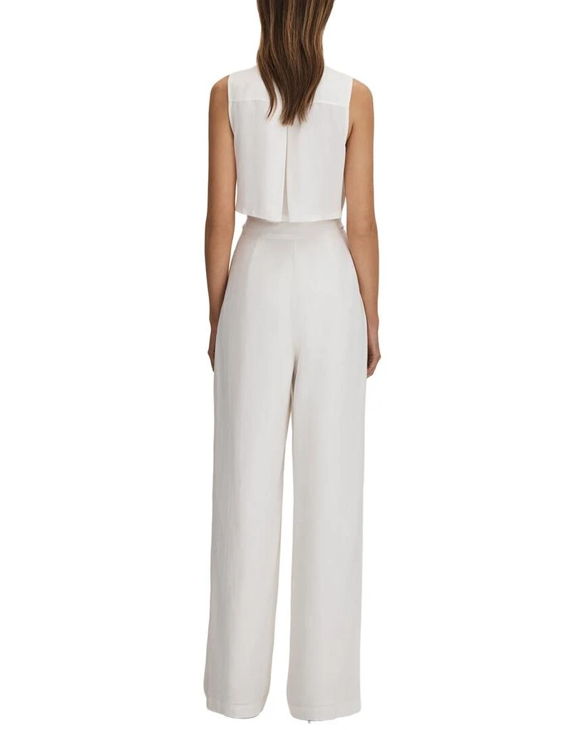 REISS Perla Linen-Blend Jumpsuit 2