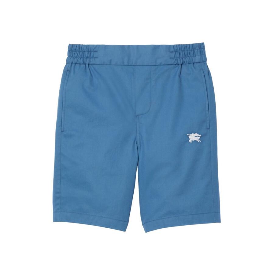 Burberry EKD Embroided Cotton Shorts