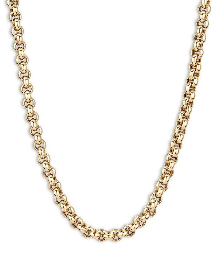 Adina Reyter 14K Yellow Gold Chunky Rolo Link Chain Necklace, 18"