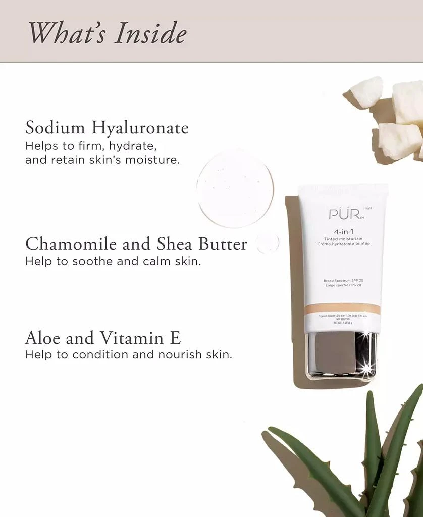 PÜR 4-In-1 Tinted Moisturizer SPF 20 4