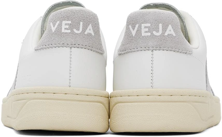 Veja White V-12 Leather Sneakers 2