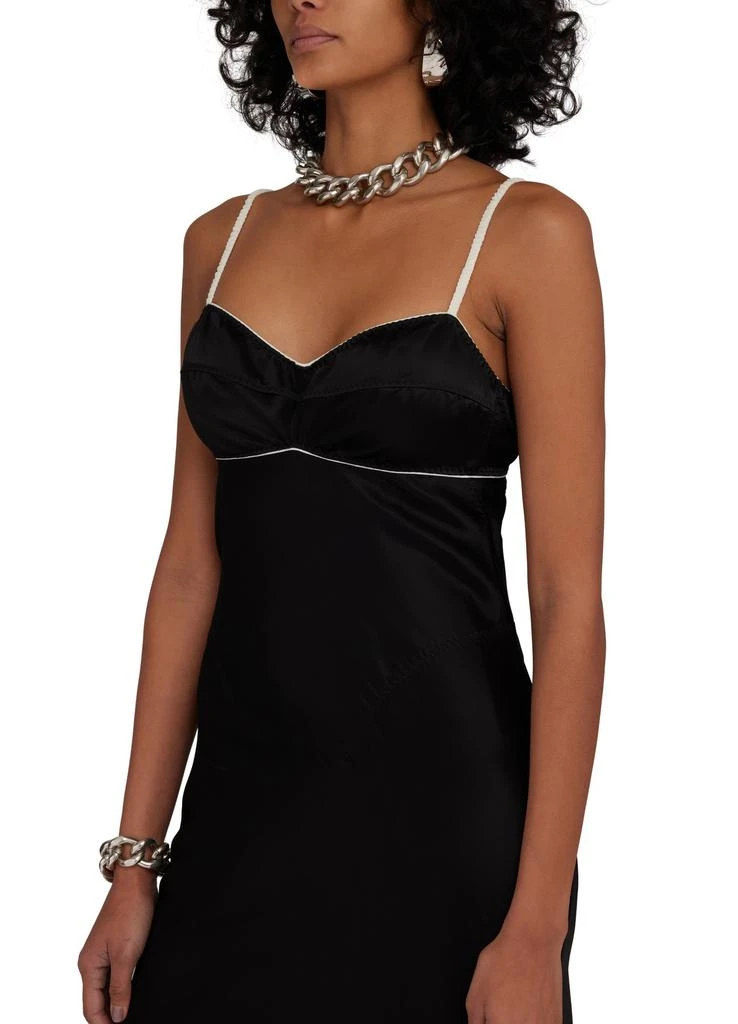 black plisse high neck low back maxi dress Petal and Pup Women's Anabelle Halter Neck Lace Maxi Dress