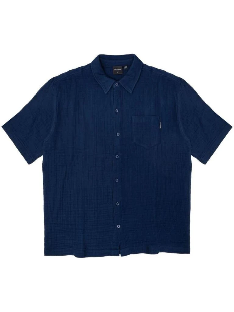 DAILY PAPER Daily Paper Enzi Seersucker Short Sleeves Shirt Clothing 1