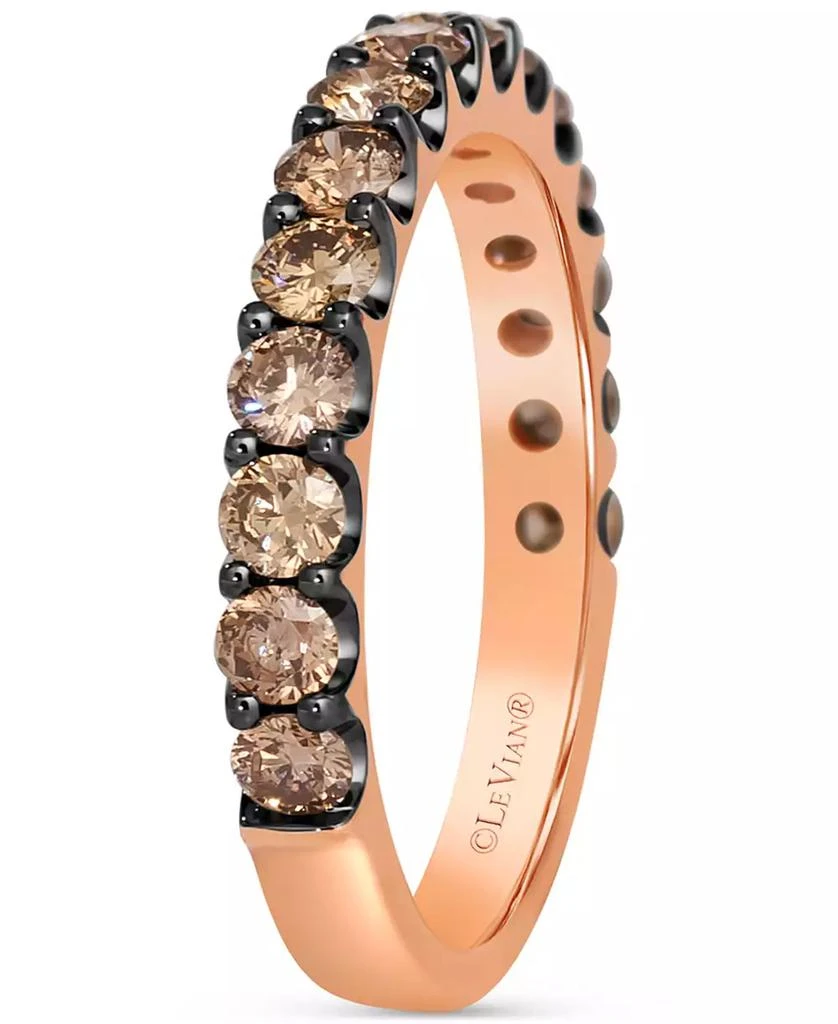 Le Vian Chocolatier® Chocolate Diamond Band (1 ct. t.w) in 14k Gold 3