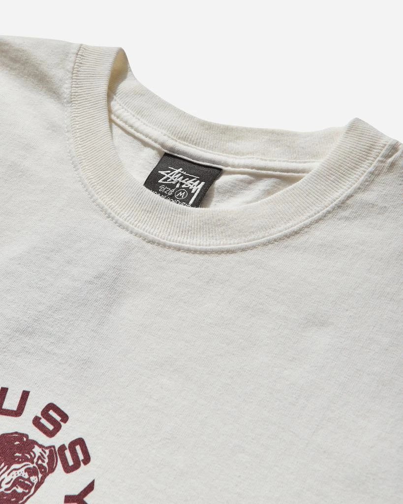 STUSSY Men's Strong Mac Pigment Dyed T-Shirt Natural 4