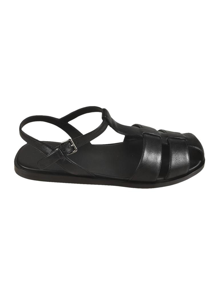 サンダル・ミュール CHURCH'S ODYSSEY FLAT SANDALS IN NAPPA CHURCH'S Odyssey flat sandals in nappa - Black