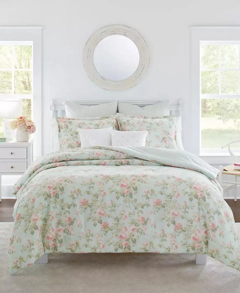 Laura Ashley Madelynn Reversible 7-Pc. Comforter Set