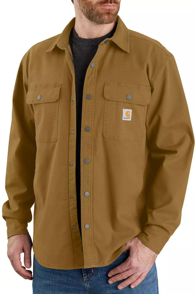 Carhartt Carhartt Men's Canvas Fleece Lined Shirt Jacket