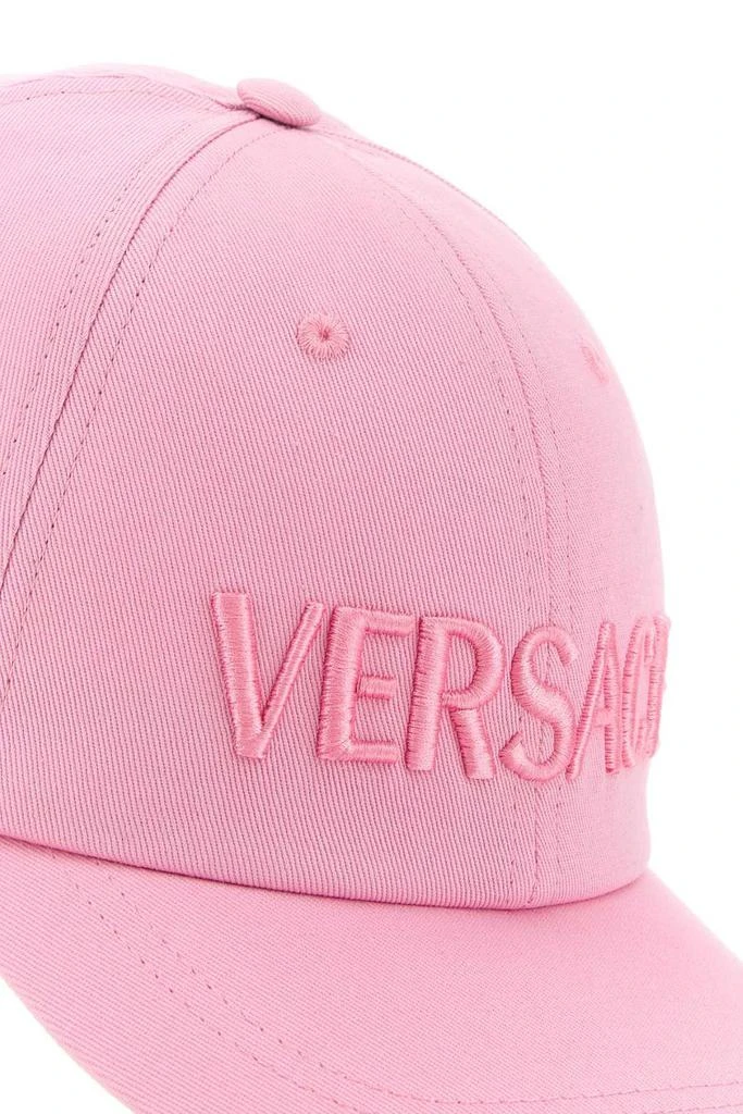 Versace Versace Logo Embroidered Curved-Peak Baseball Cap 4