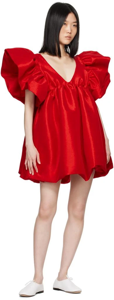 Kika Vargas SSENSE Exclusive Red Adri Minidress 4