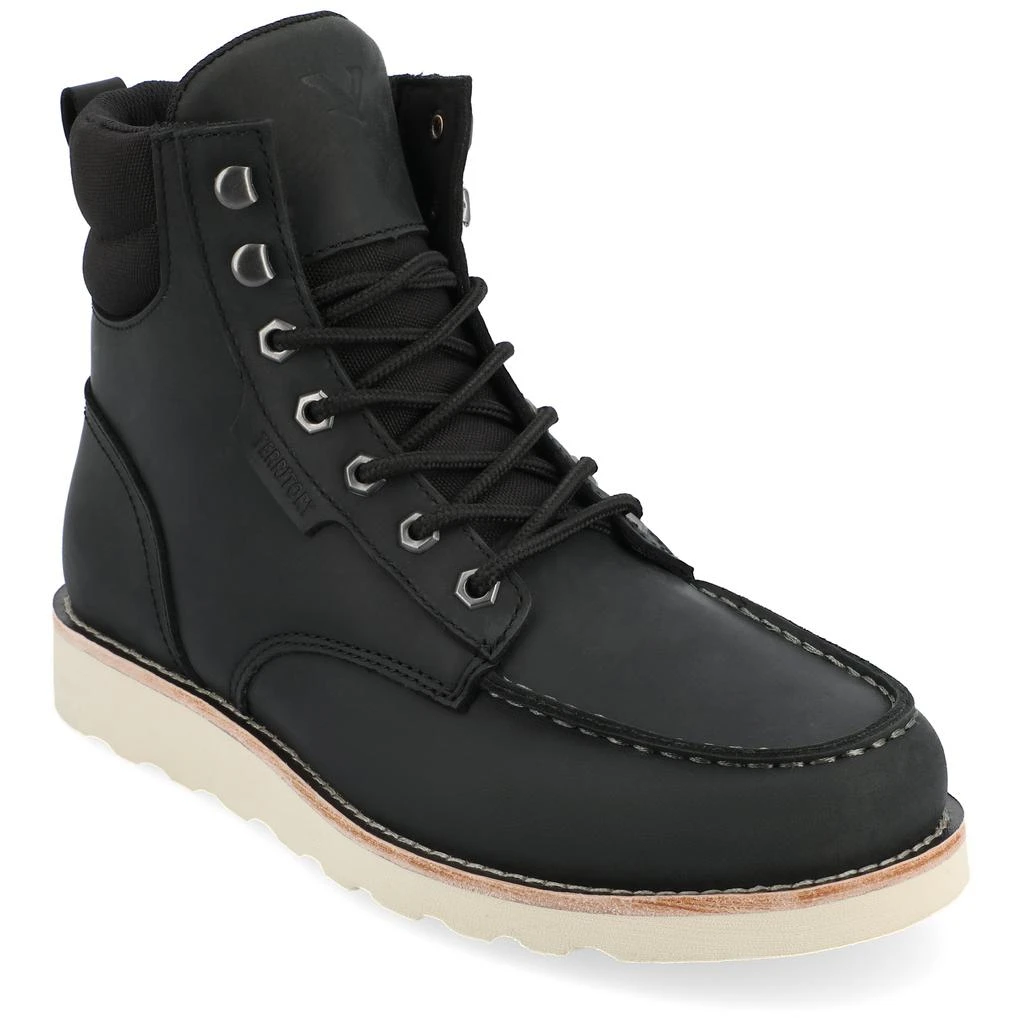 Territory Venture Water Resistant Moc Toe Lace-up Boot 8