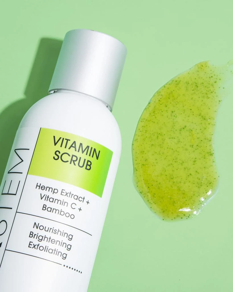 CLEARSTEM Skincare VITAMINSCRUB Facial Scrub with Bamboo, Hemp, and Vitamin C - 7 oz. 2