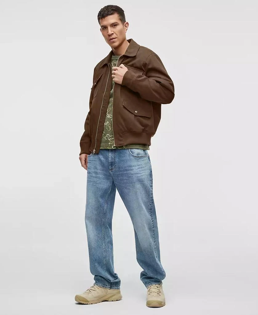 Mode of One Men's Multi Pocket Bomber Jacket, Created for Macy's 6