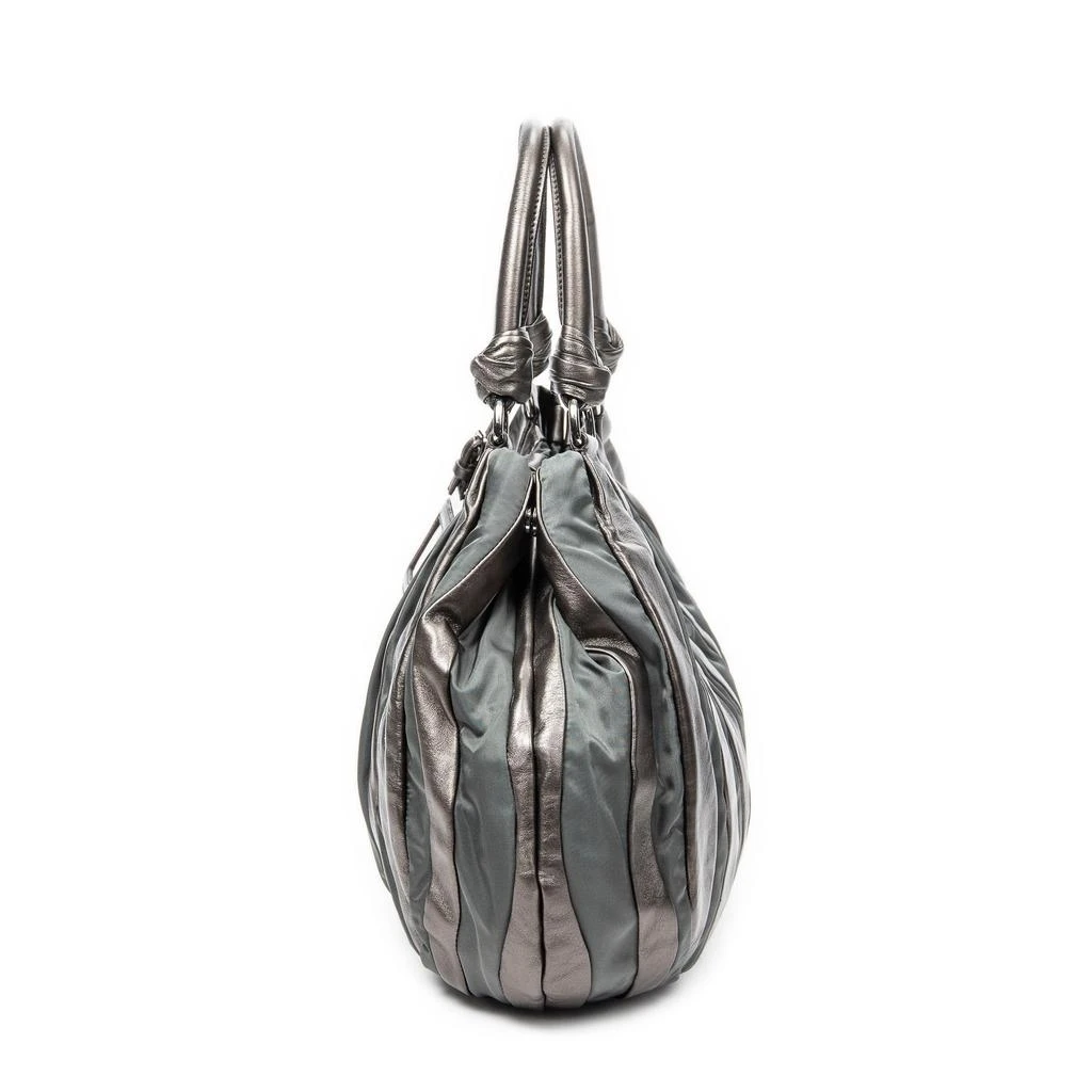Prada Striped Tote 4