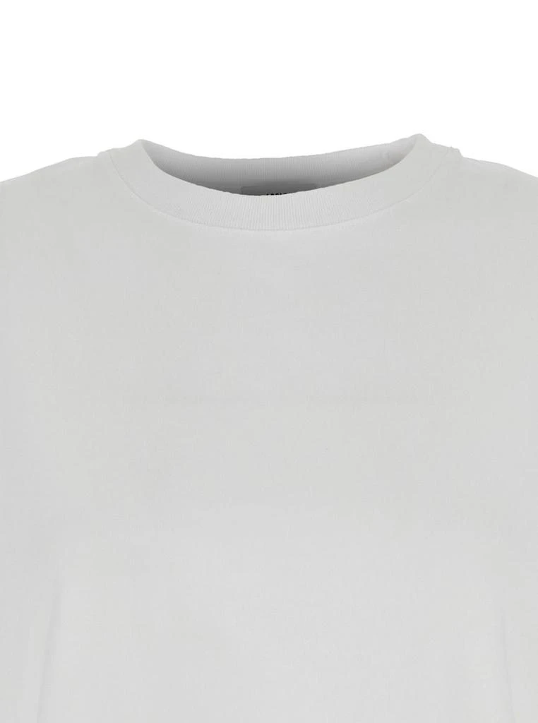 AGOLDE 'Sulma' White Crewneck T-Shirt In Cotton Woman 3