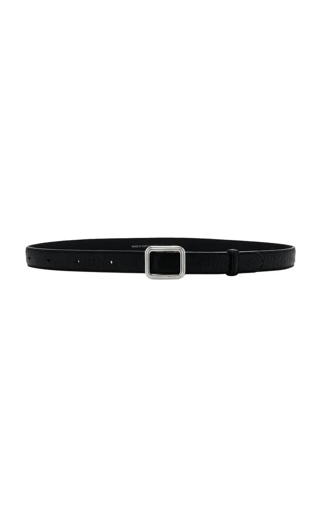 Lié Studio Lié Studio - The Georgia Leather Belt - Black - 3 - Moda Operandi 1
