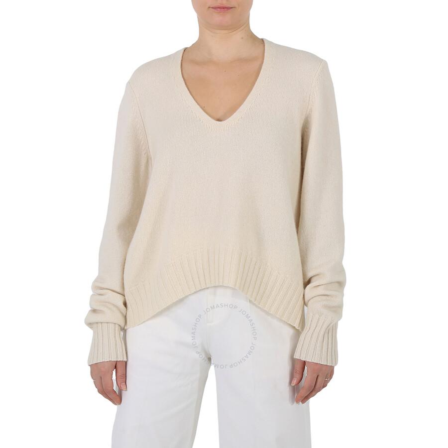 PETAR PETROV Ladies Ivory Egor Cashmere Jumper