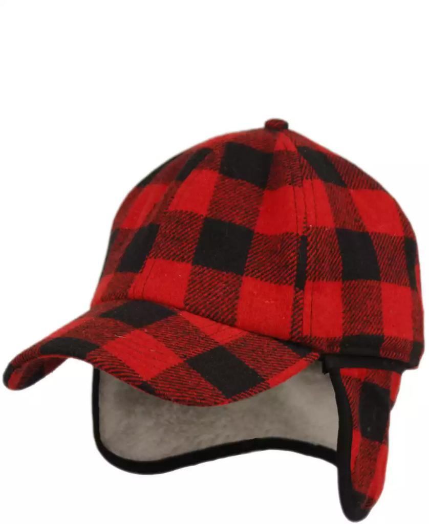 Epoch Hats Company Wool Blend Earflap Cap with Sherpa Lining