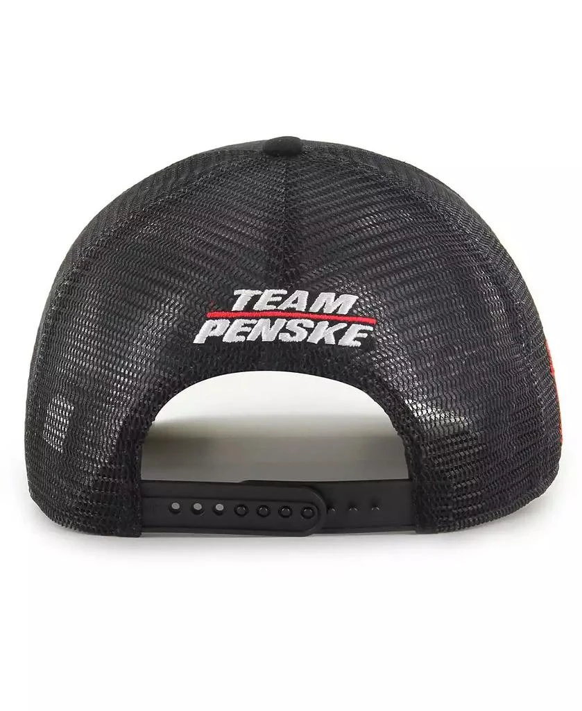 47 Brand Men's Black Ryan Blaney Menards Triple Hit Corduroy Adjustable Hat 3
