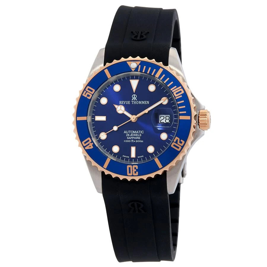 Revue Thommen Diver Automatic Blue Dial Men
s Watch 17571.2855 1