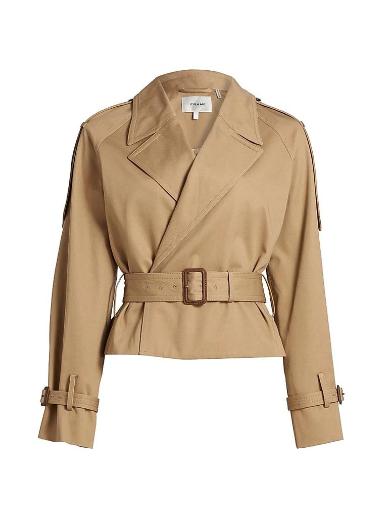 FRAME The Swing Trench Cotton Jacket 1