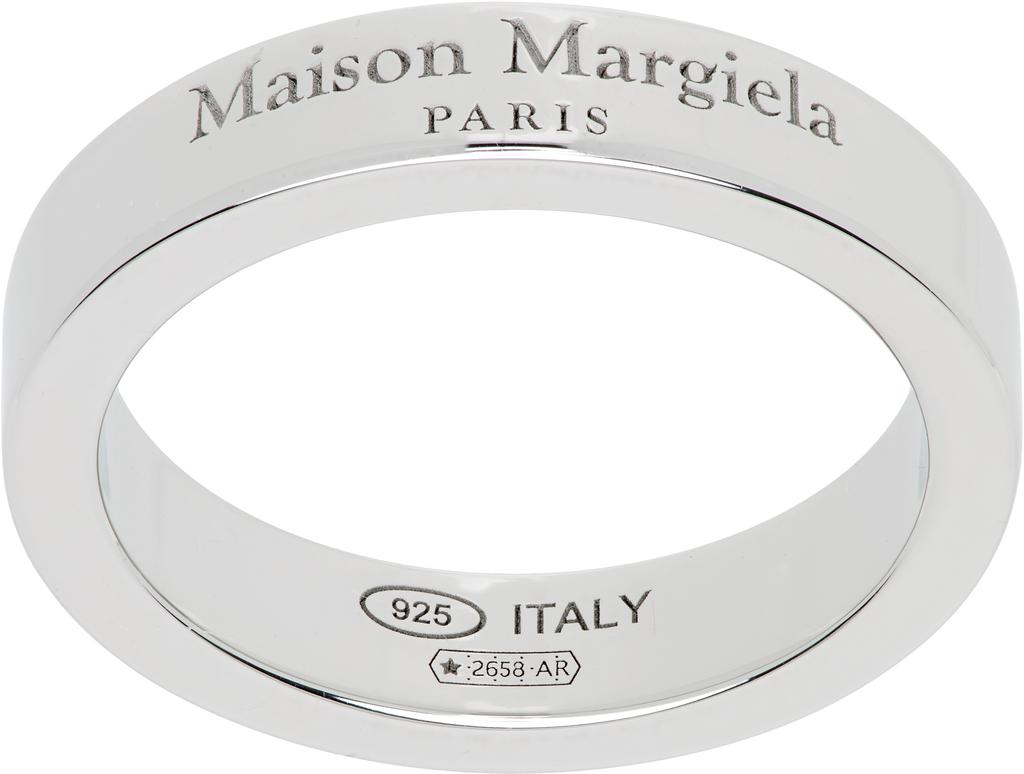 【Maison Margiela】 LOGO REFERENCE RING MAISON MARGIELA Logo Reference Ring - Rings - Free Shipping