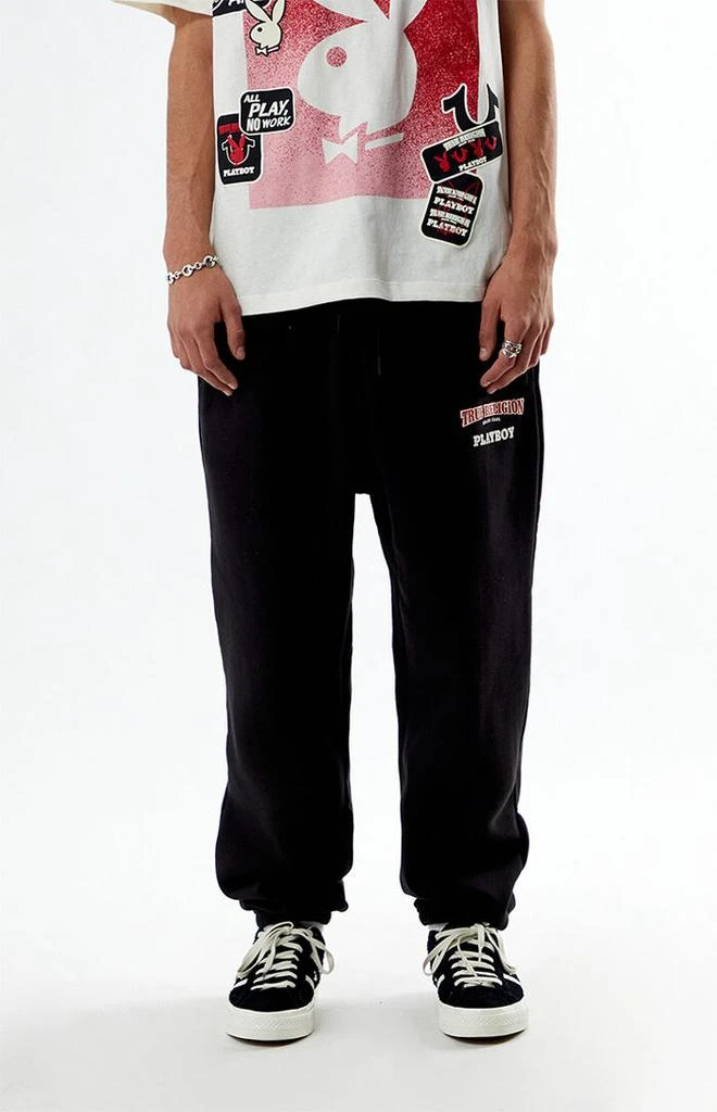 True Religion x Playboy Jogger Sweatpants 2