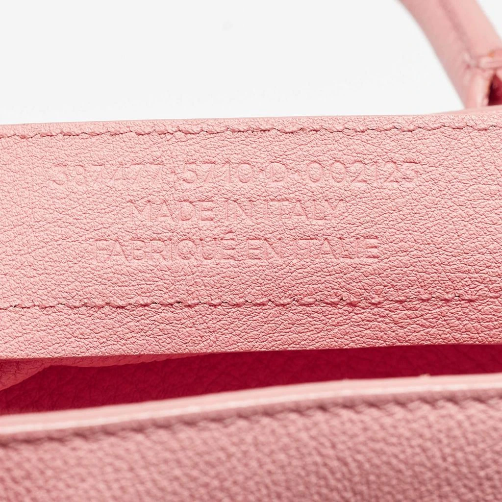 Balenciaga Balenciaga Pink Leather Mini Metallic Edge Papier A4 Tote 11