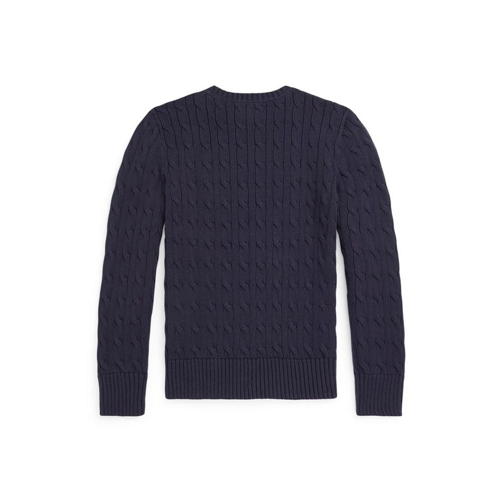 Polo Ralph Lauren Big Boys Cable- Knit Crewneck Sweater 2