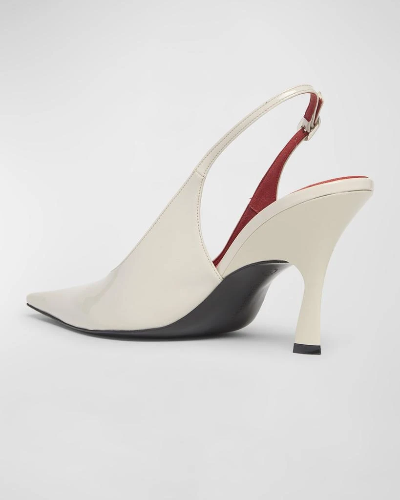 Stella McCartney Elsa Vegan Leather Slingback Pumps 4
