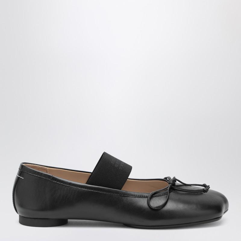 フラットシューズ MM6 Maison Margiela BALLERINE ANATOMICHE CLASSICHE MM6 Maison Margiela - Anatomic Classic Ballet Flats Black
