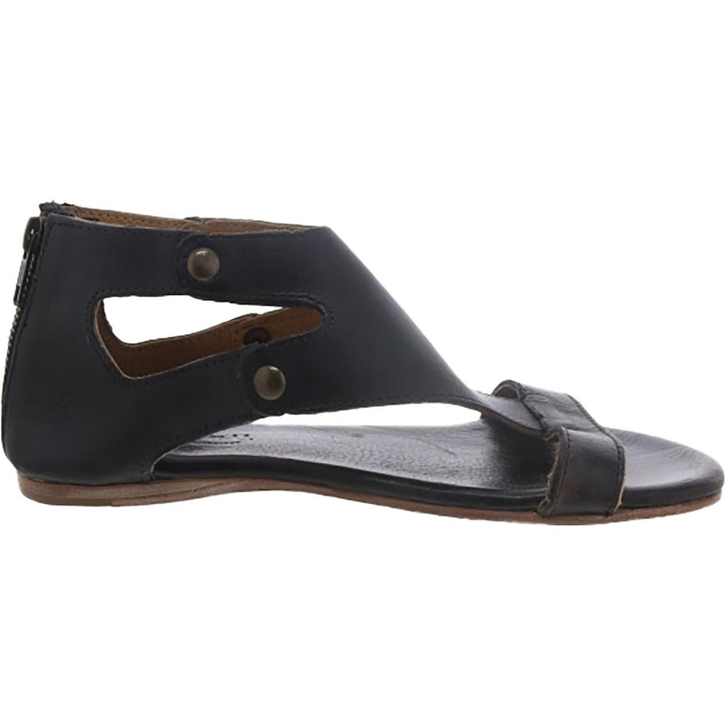 Bed Stu Soto Womens Leather Studded T-Strap Sandals