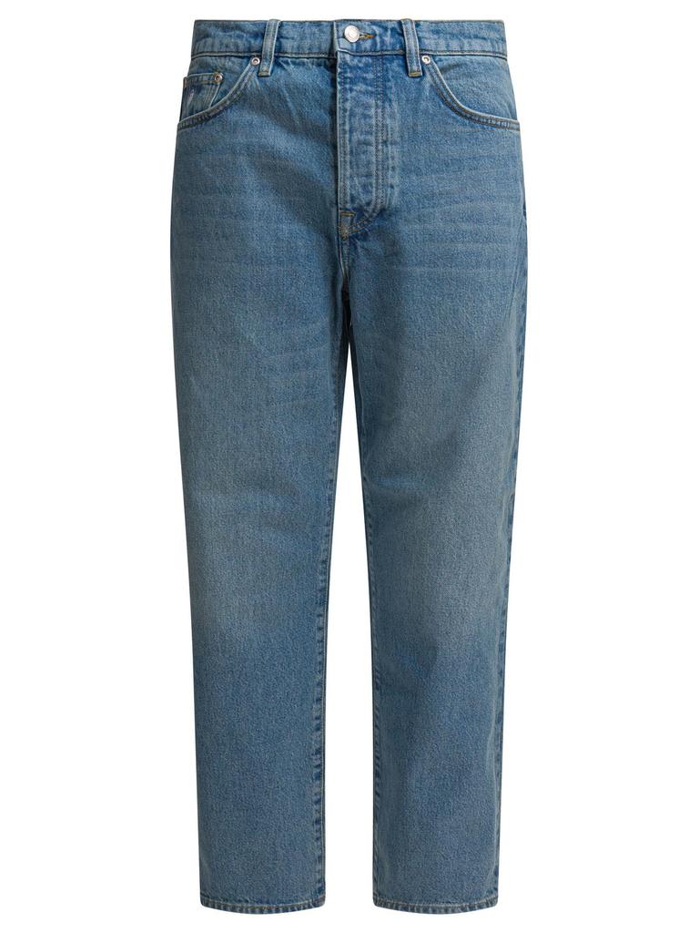 STUSSY Stüssy Logo-Patch Denim Jeans