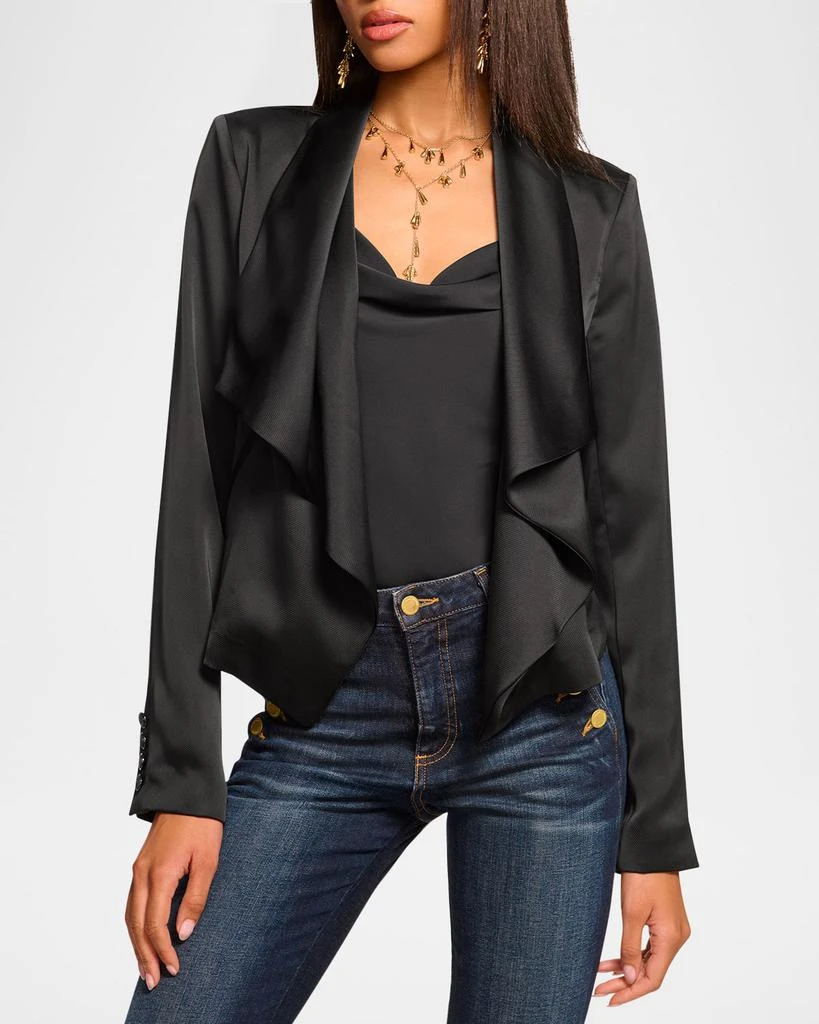 Ramy Brook Maleah Open-Front Jacket 1