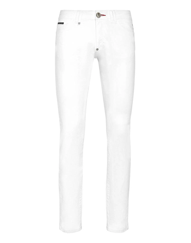 Philipp Plein Denim Trousers Slim Fit Basic 1