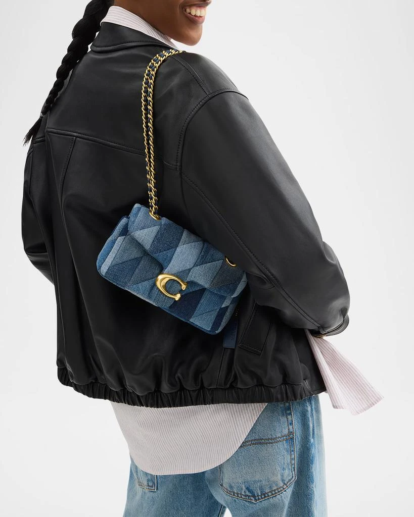 Coach Tabby 20 Quilted Patchwork Denim Shoulder Bag 5