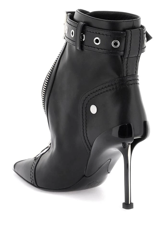 ALEXANDER MCQUEEN 'slash biker' ankle boots 3