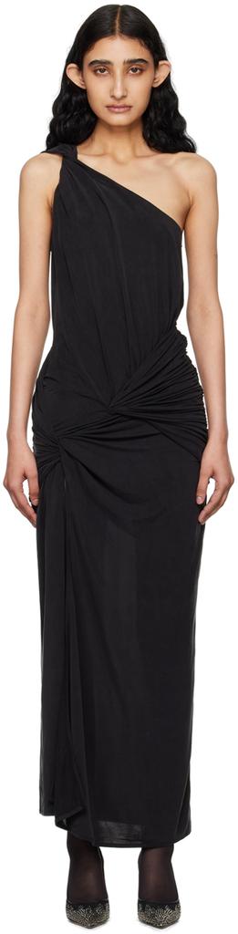 Gauge81 Black Marila Maxi Dress