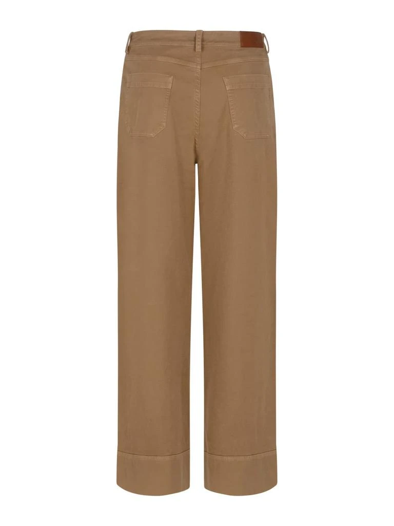 Moncler Moncler Logo Patch Straight Leg Pants 2