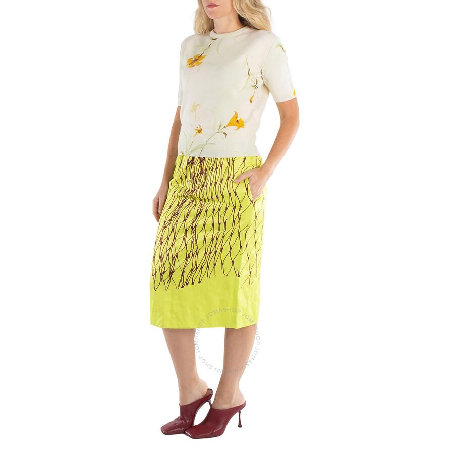 【関税&送料込】Dries Van Noten Sima Midi Skirt Dries Van Noten Asymmetric Cotton Jersey Midi Skirt | Liberty