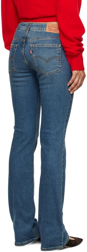 Levi's Blue Superlow Bootcut Jeans 3